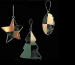 Three kinds of the shape of a small pendant model