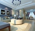 Simple living room model