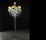 Crystal floor lamp 3D Model 03