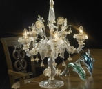 Crystal table lamp Model 08
