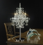 Crystal table lamp Model 05