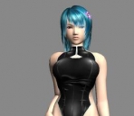3D Model of Beach Beauty