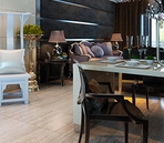 3D model of a model room apartment