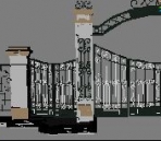 Iron gate 3D Model of cell entry
