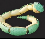 Small Green Snake 3D toy model of