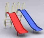 Model of two sets of children