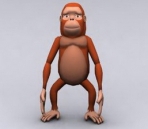 Gorilla Toy Model