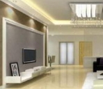 Simple and stylish living room model