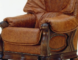 leather sofa