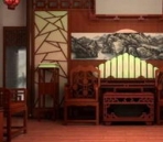 Antique living room model