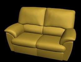 Without maps typical style love seat