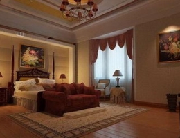 Warm living room