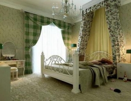 Calico pastoralism bedroom