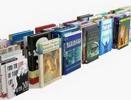 A lot of exhibit books