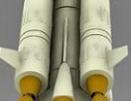 Rocket Thruster Missile Aerocraft 3d model