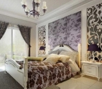 European-style bedroom model
