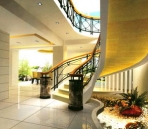 Modern and simple staircase model