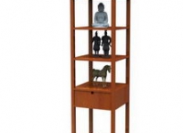 Antique-and-curio shelves