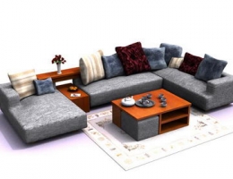 Sofa in living room