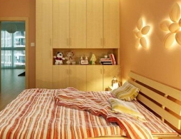 Warm child living room