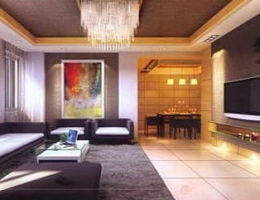 spacious and brightness living room