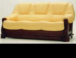 More than gold retro sofa 3D model