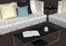 Individuality sofa in living room