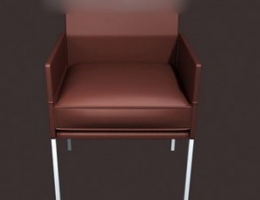Armchair Leather Brown