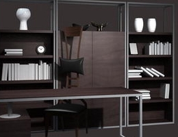 Study-room Furniture Bookcase Desk Chair