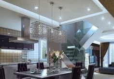 Open type kitchen