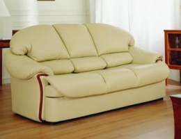 Big beige sofa