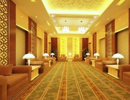 Luxurious reception room