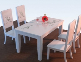 Solid wood furniture(white)
