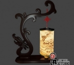 Chinesisch-Stil aus Holz Lampe-1